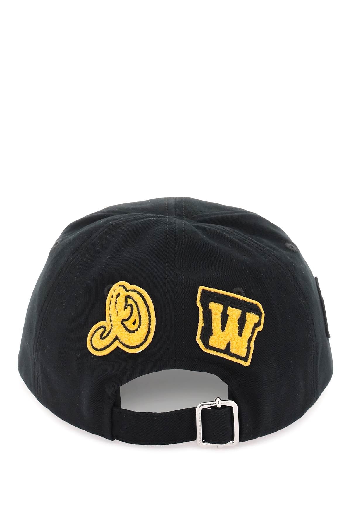 Off-white baseball cap with patch-2