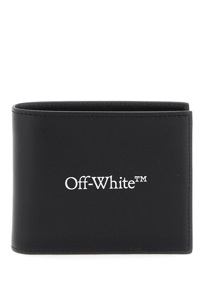 Off-white bookish logo bi-fold wallet-0