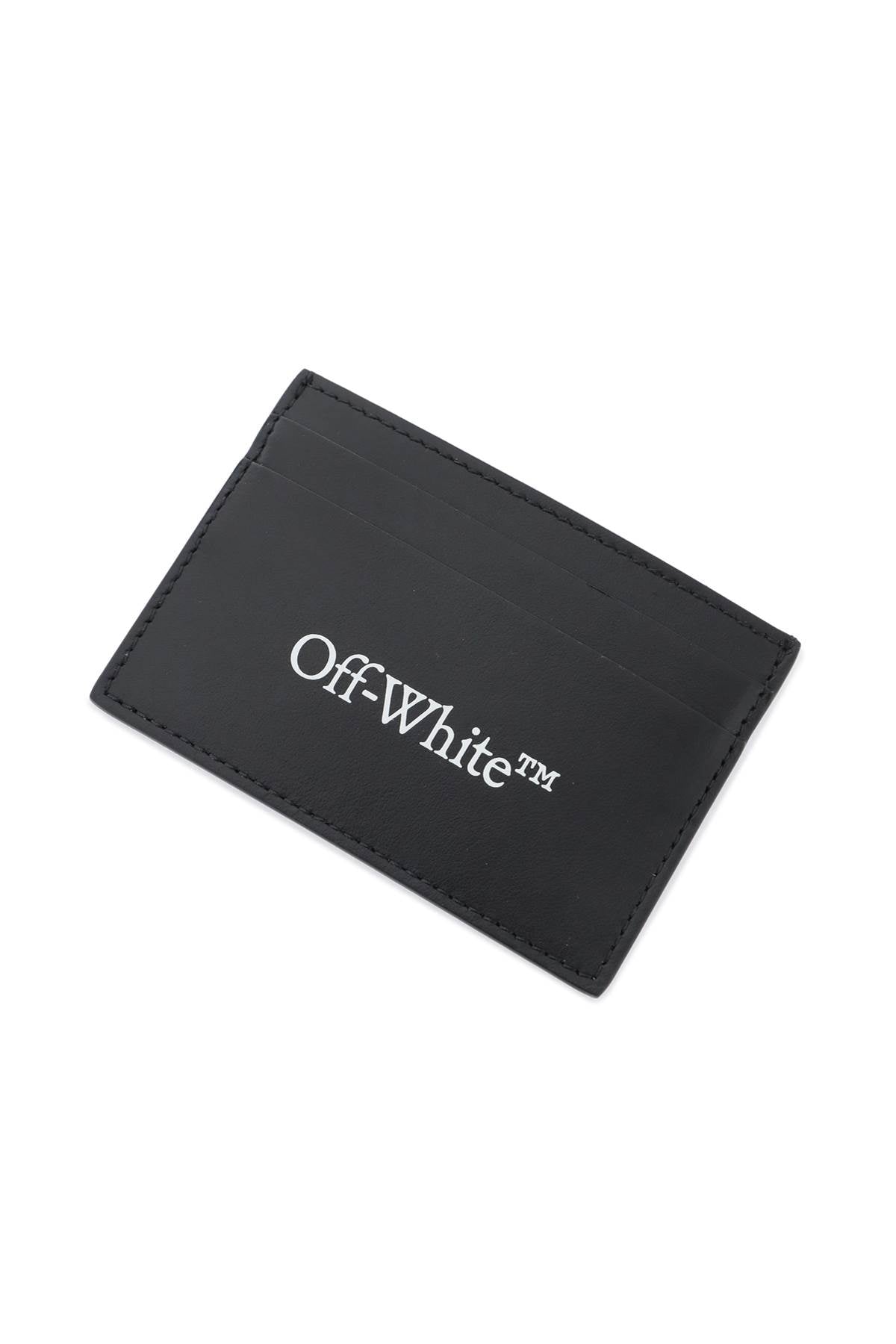 Off-white bookish logo card holder-1