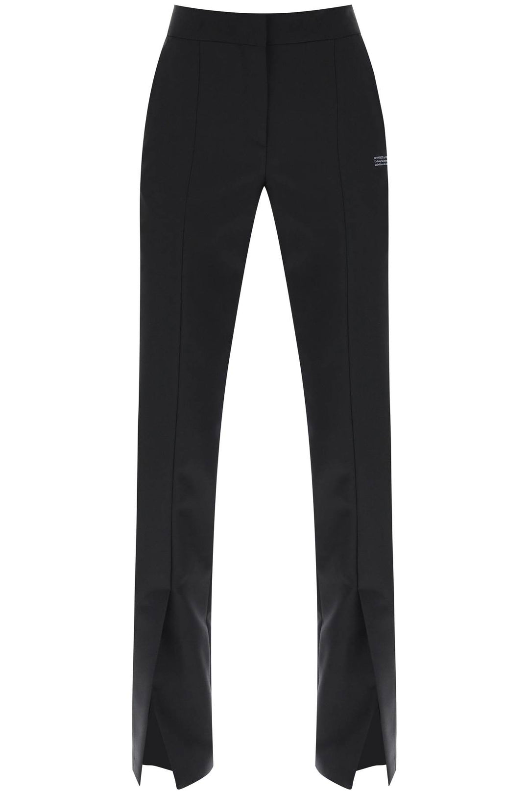 Off-white corporate tailoring pants-0