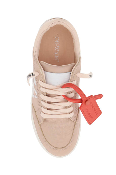 Off-white low leather vulcanized sneakers for-1
