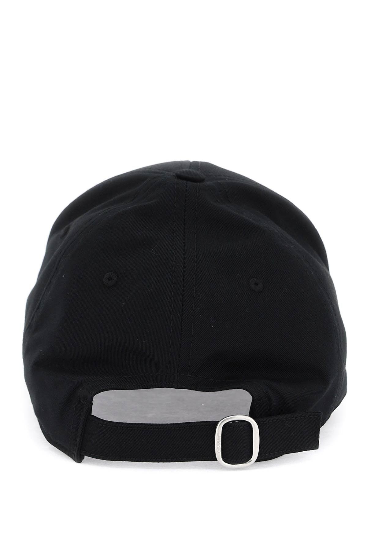 Off-white embroidered logo baseball cap with-2
