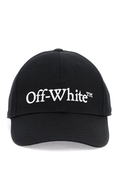 Off-white embroidered logo baseball cap with-0