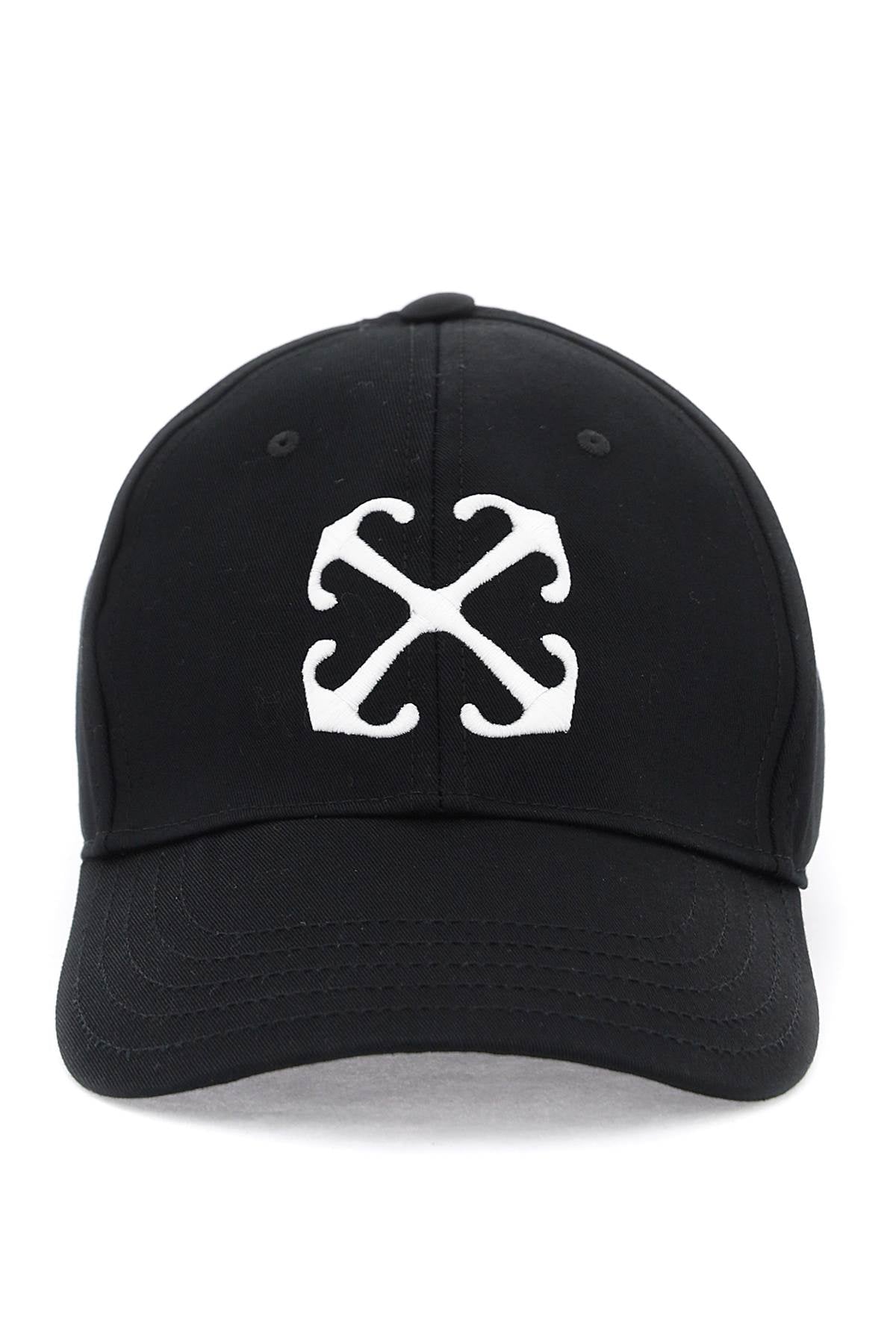 Off-white "arrow logo baseball cap with adjustable-0