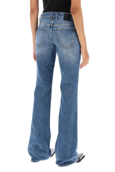 Off-white bootcut jeans-2