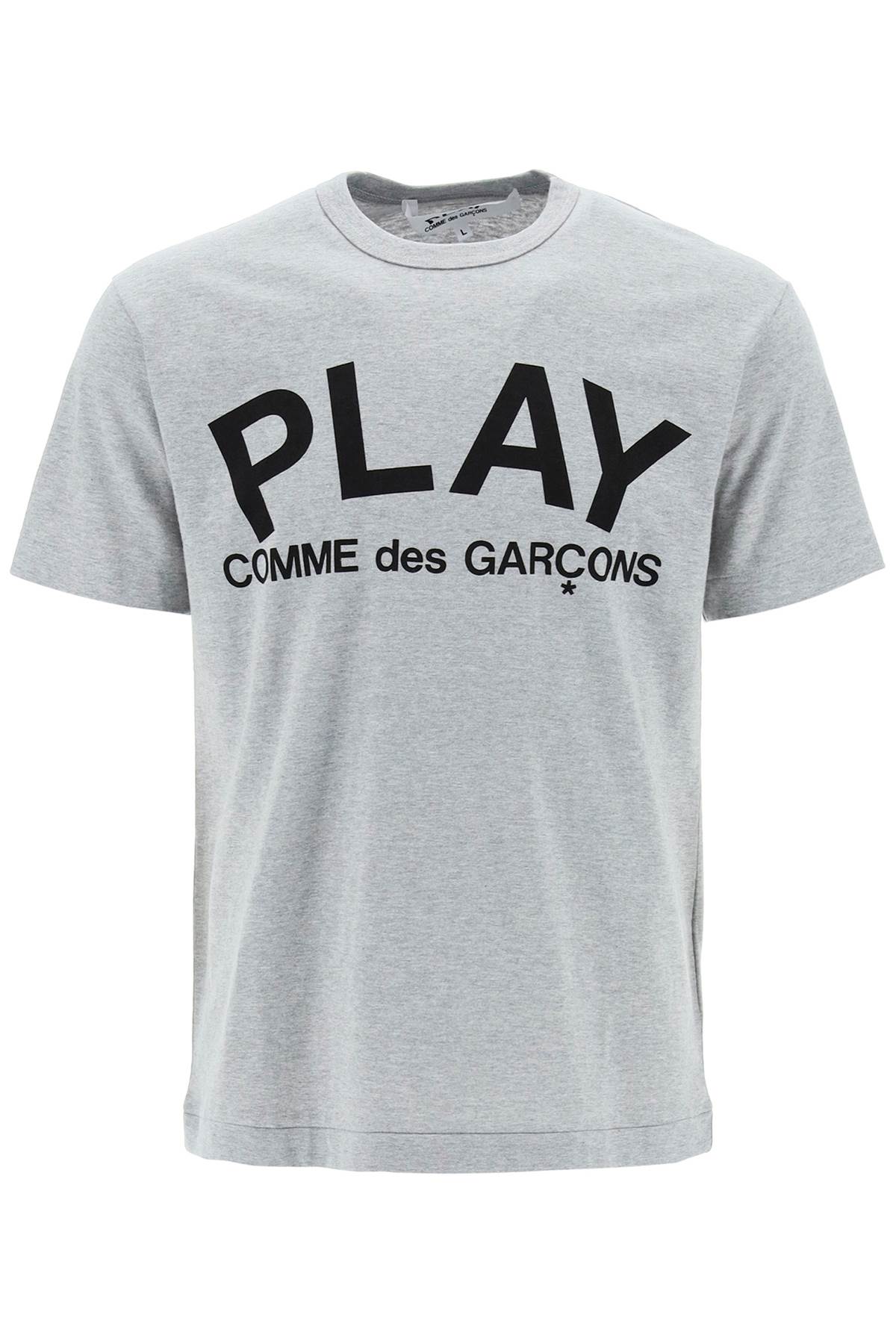 Comme des garcons play t-shirt with play print-0