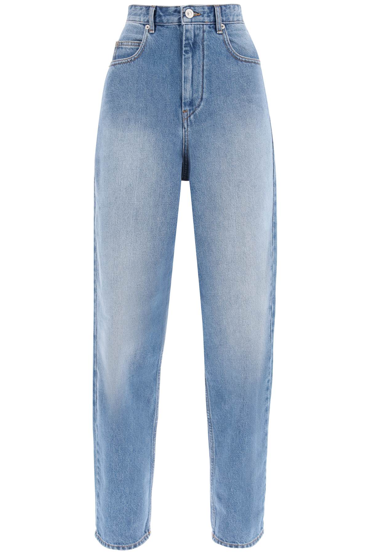 Isabel marant etoile 'corsy' loose jeans with tapered cut-0