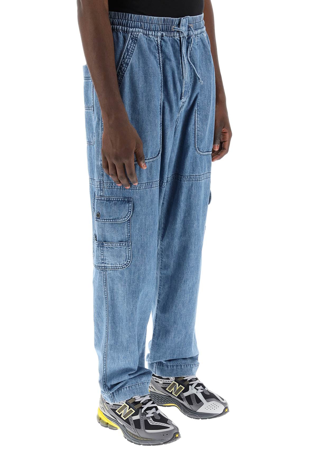 Marant vanni light cargo jeans-1