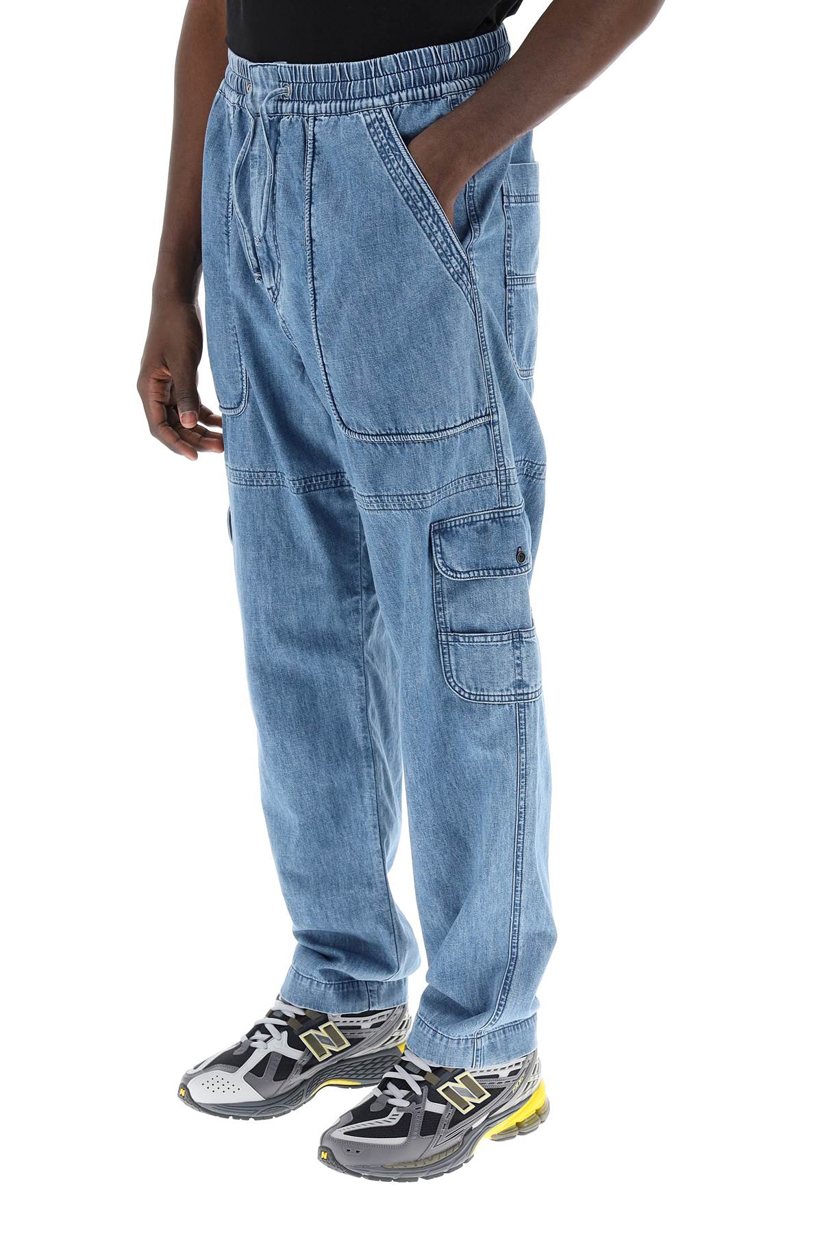 Marant vanni light cargo jeans-3