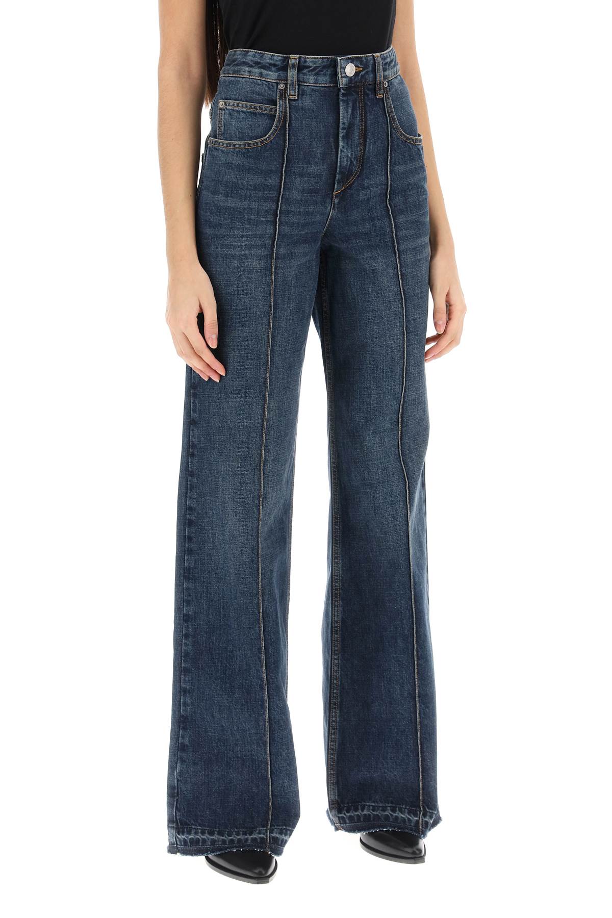 Isabel marant noldy flared jeans-1