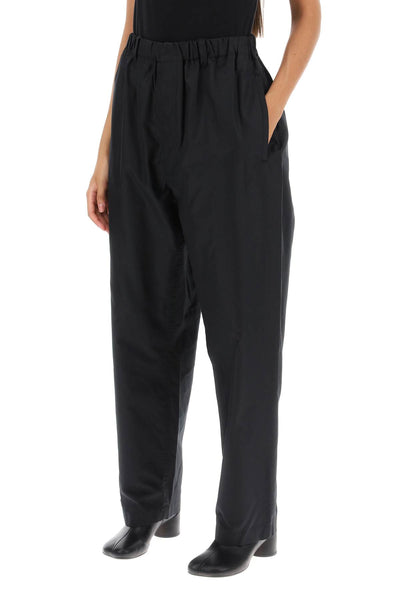 Lemaire loose pants in silk-3