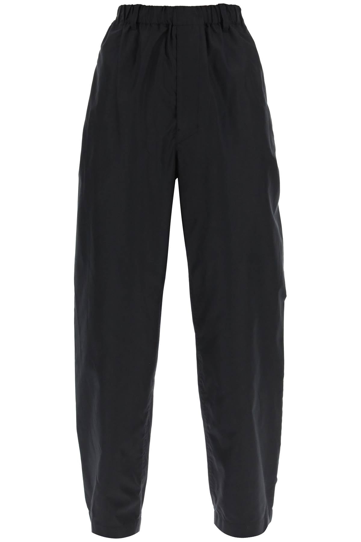 Lemaire loose pants in silk-0