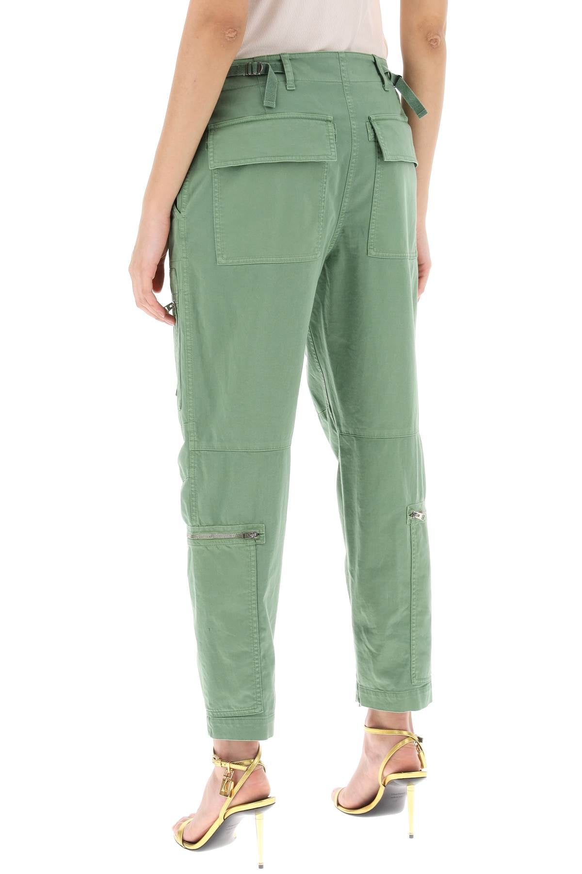 Tom ford stretch cotton twill cargo pants-2