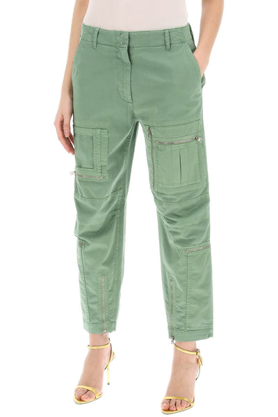 Tom ford stretch cotton twill cargo pants-3