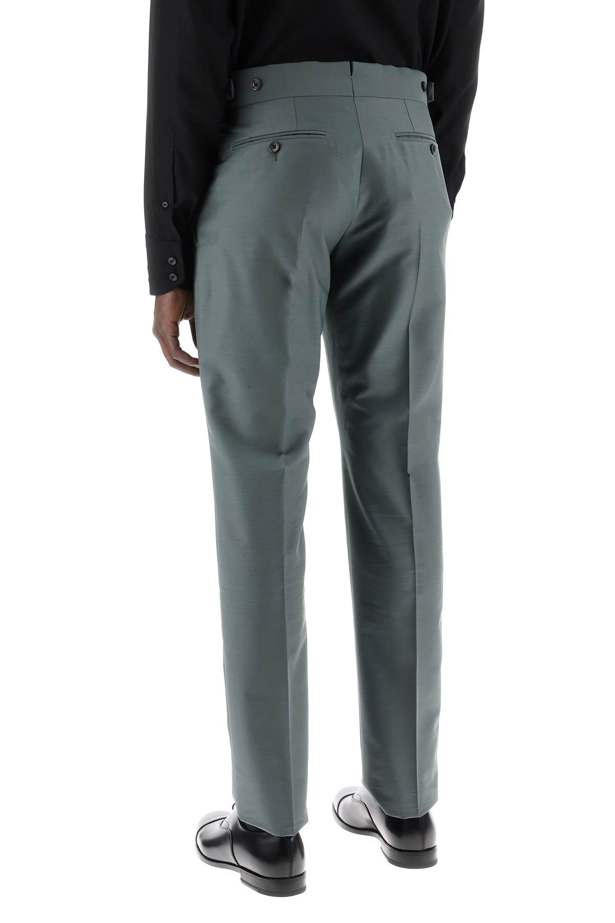 Tom ford atticus tailored trousers in mikado-2