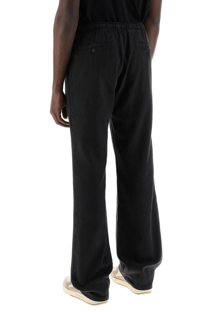 Palm angels wide-legged travel pants for comfortable-2