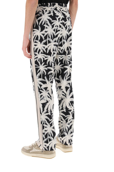 Palm angels joggers with palms print-2