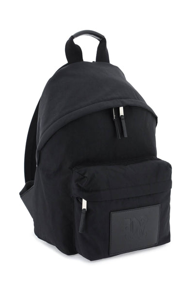 Palm angels backpack with logo patch-2