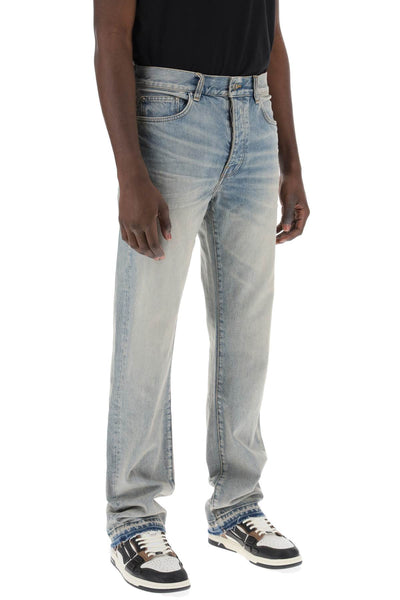 Amiri straight cut loose jeans-1