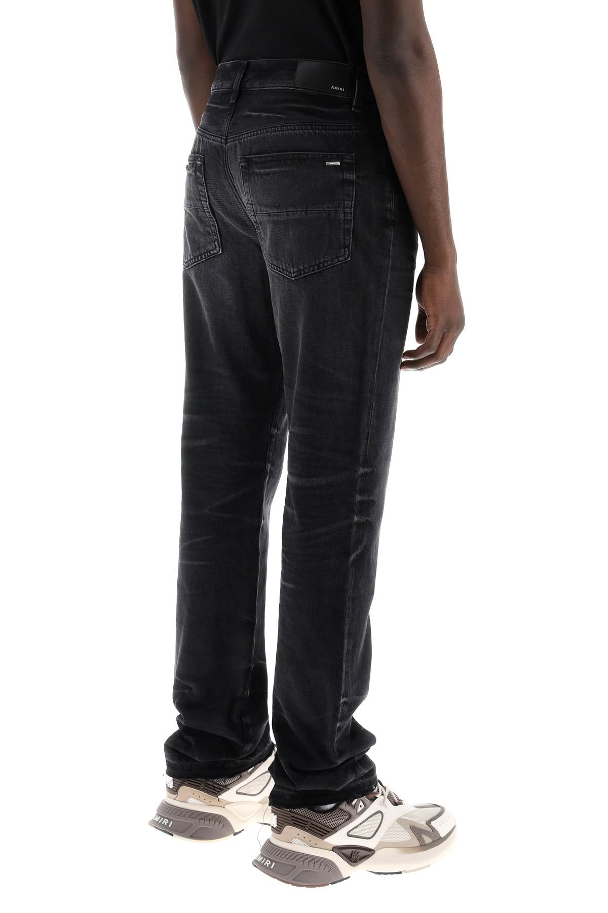 Amiri straight cut loose jeans-2
