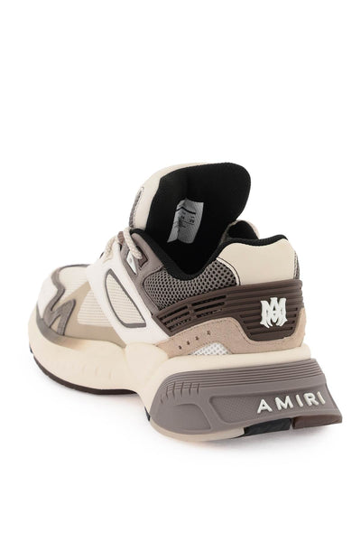 Amiri mesh and leather ma sneakers in 9-2
