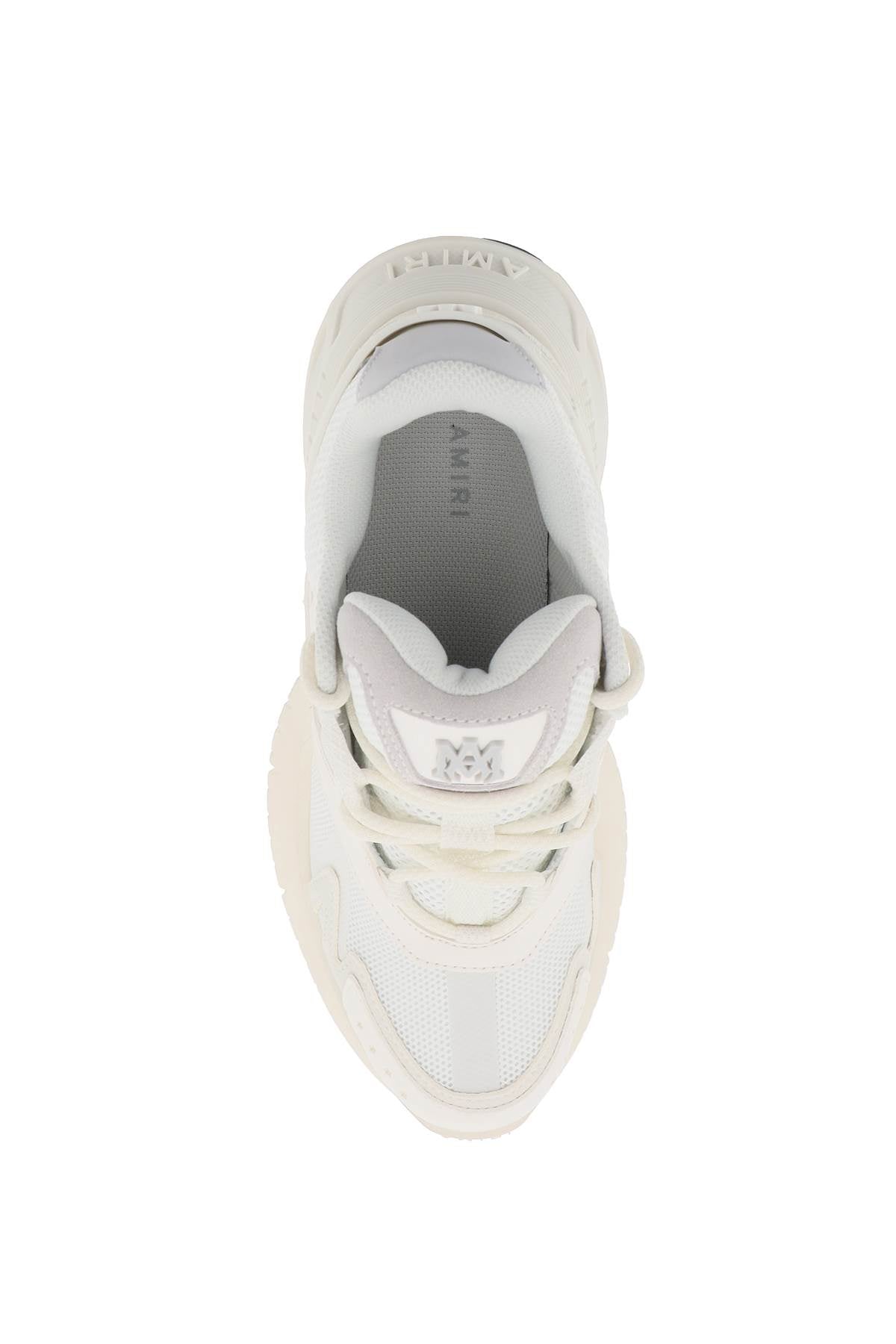 Amiri mesh and leather ma sneakers in 9-1