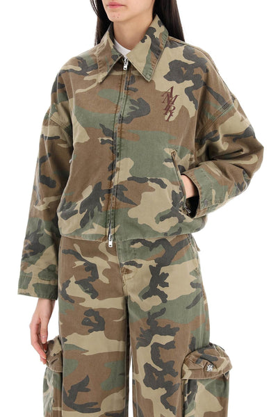 Amiri "workwear style camouflage jacket-3