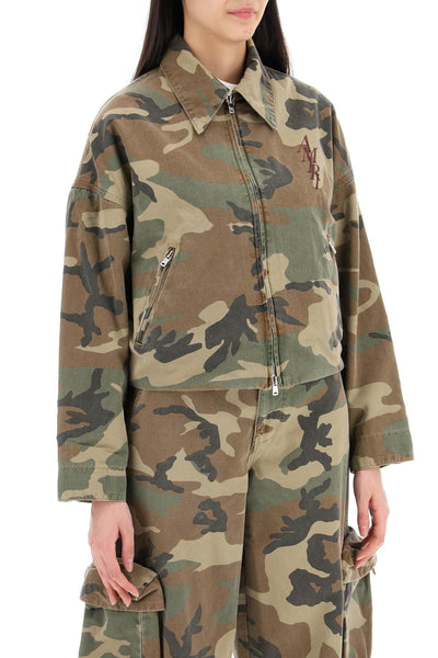 Amiri "workwear style camouflage jacket-1