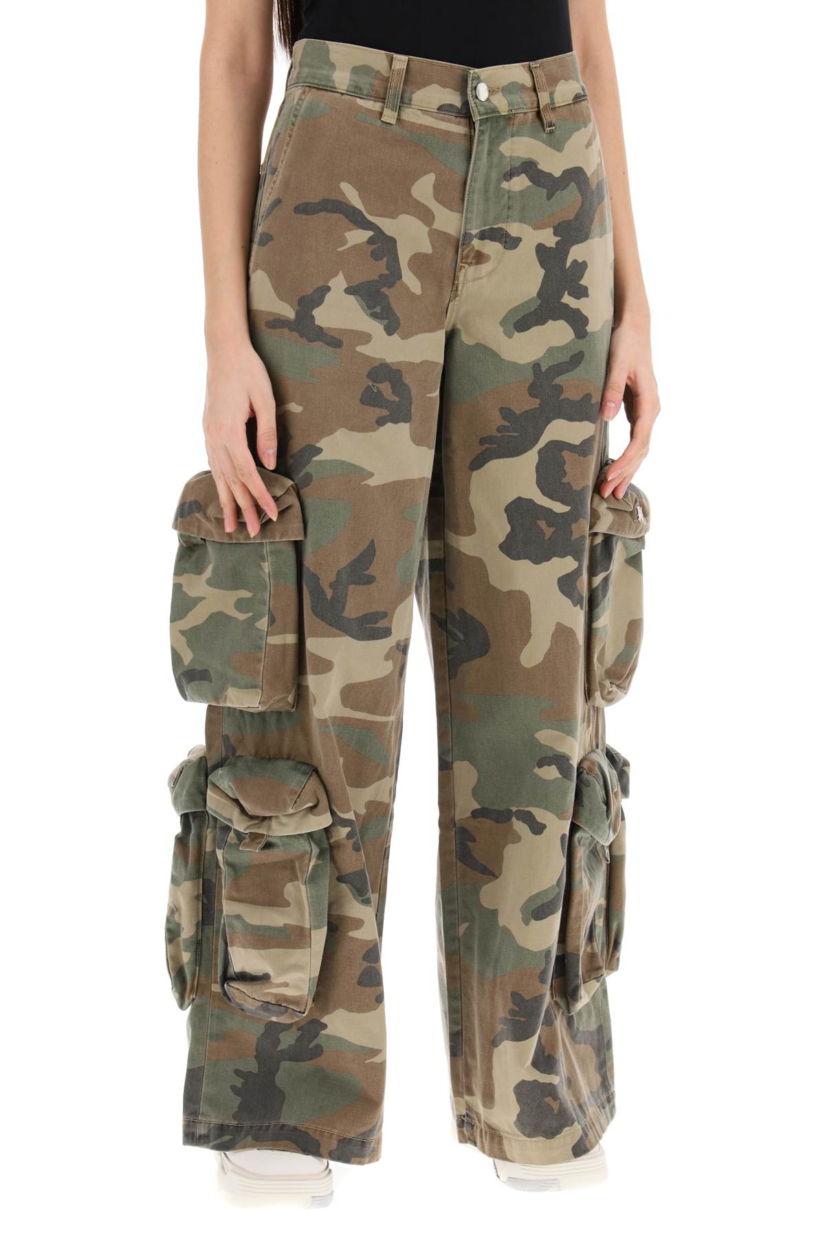 Amiri baggy cargo camouflage pants-1