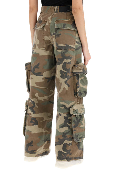 Amiri baggy cargo camouflage pants-2