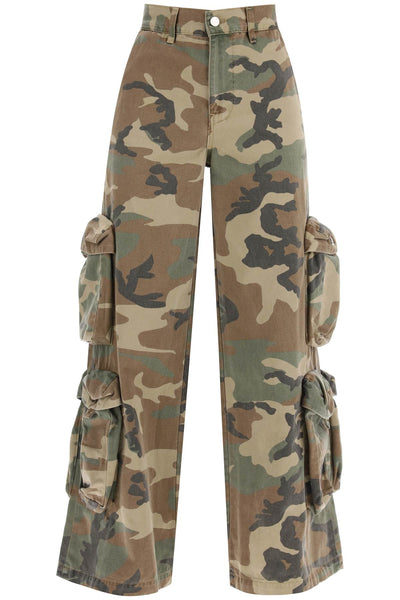 Amiri baggy cargo camouflage pants-0