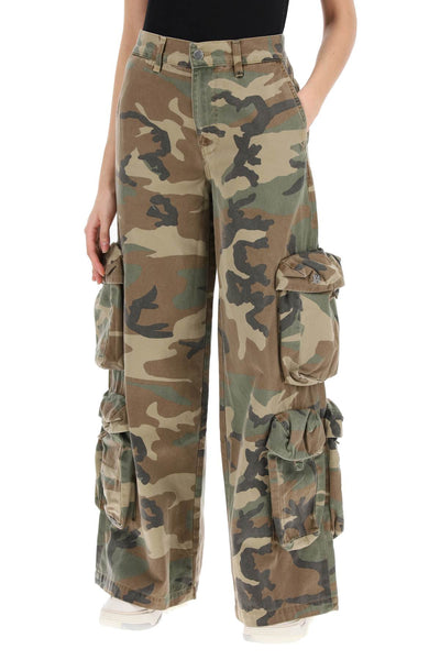 Amiri baggy cargo camouflage pants-3