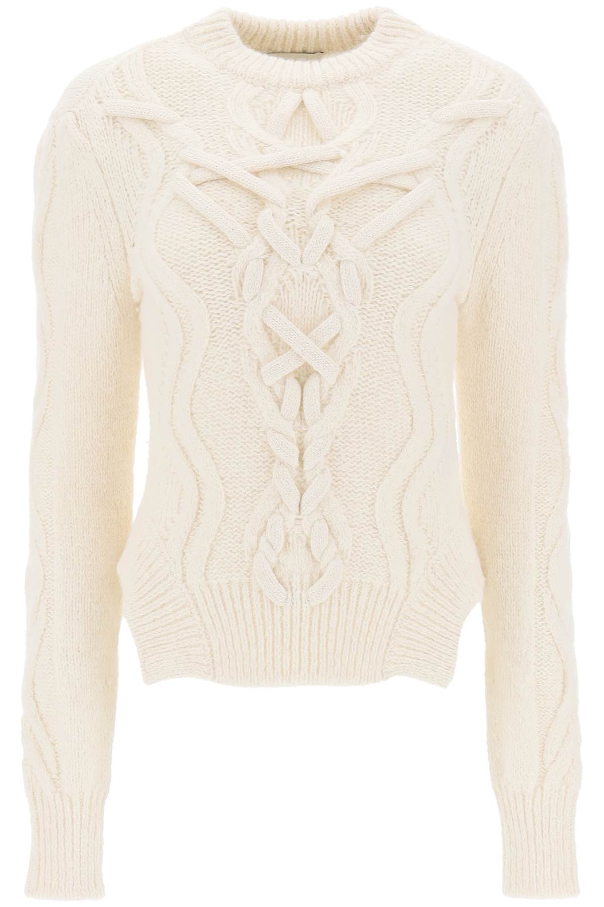 Isabel marant elvy cable knit sweater-0