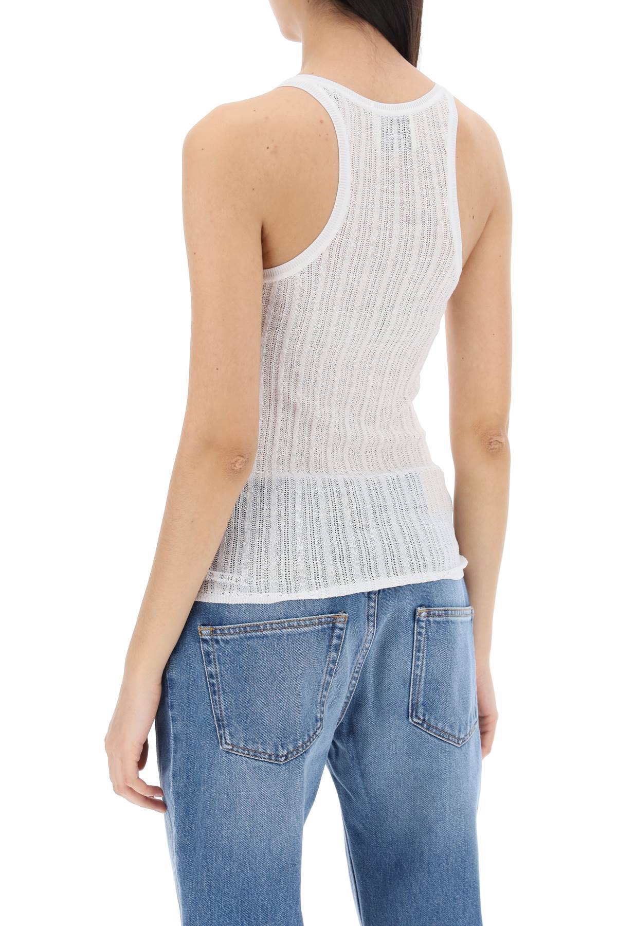 Isabel marant "perforated knit top-2