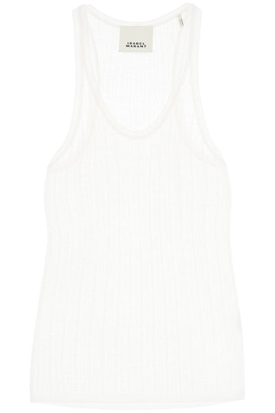Isabel marant "perforated knit top-0