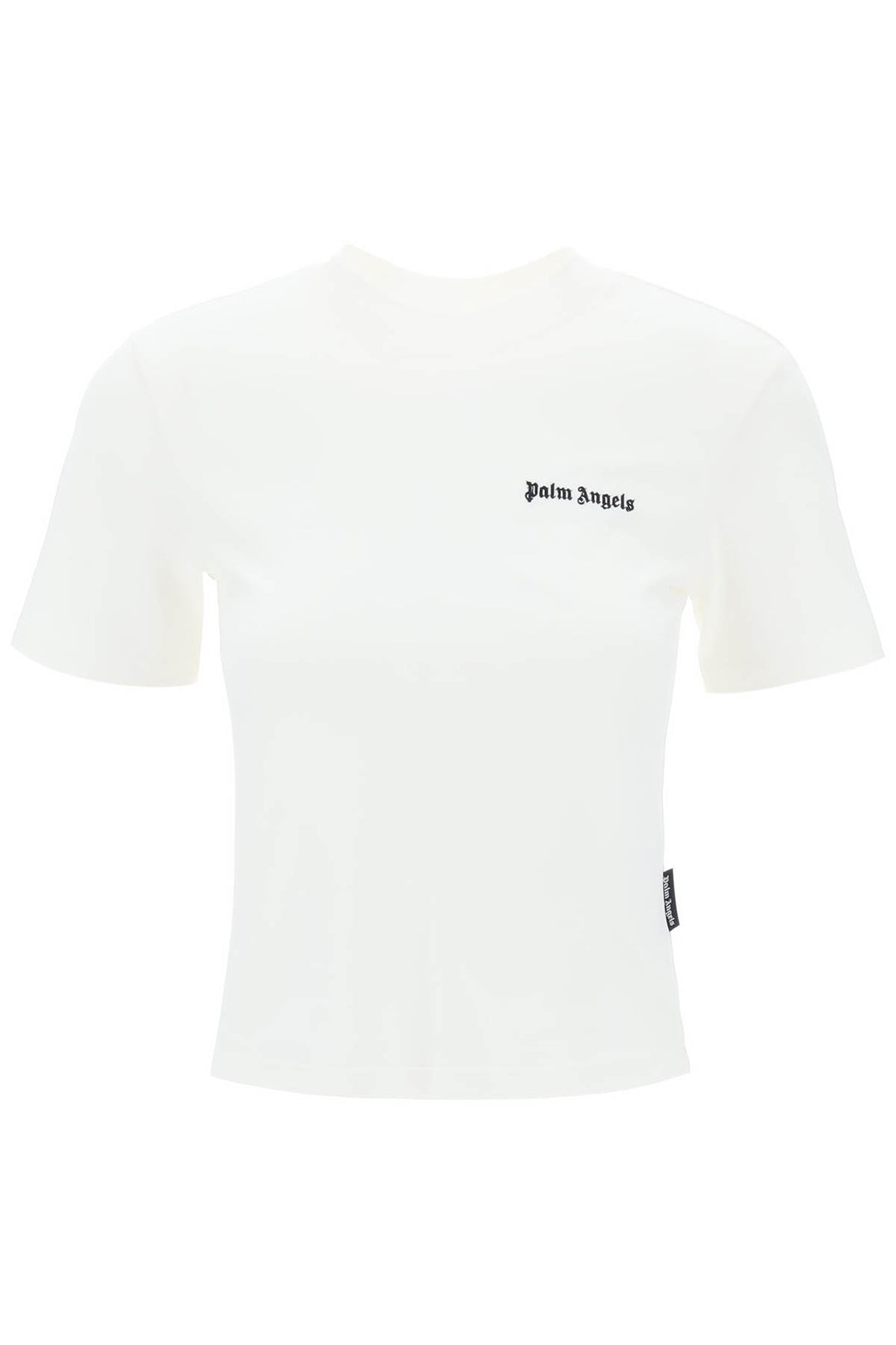 Palm angels "round-neck t-shirt with embroidered-0