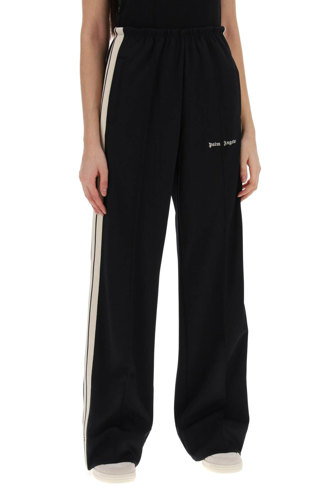 Palm angels track pants with contrast bands-1