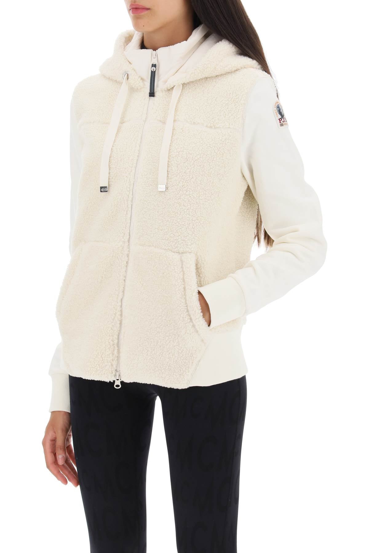 Parajumpers 'moegi' sherpa fleece jacket-3