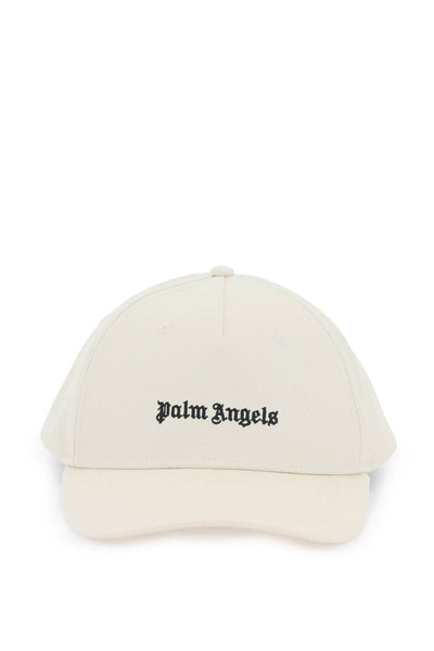 Palm angels embroidered logo baseball cap with-0