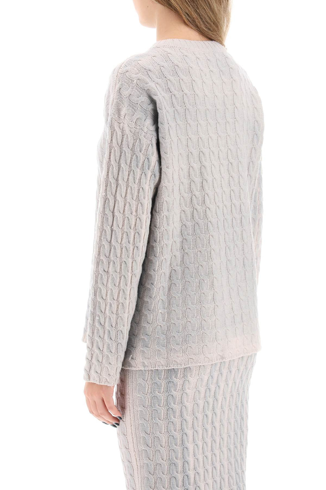 Paloma wool ainhoa cable knit sweater-2