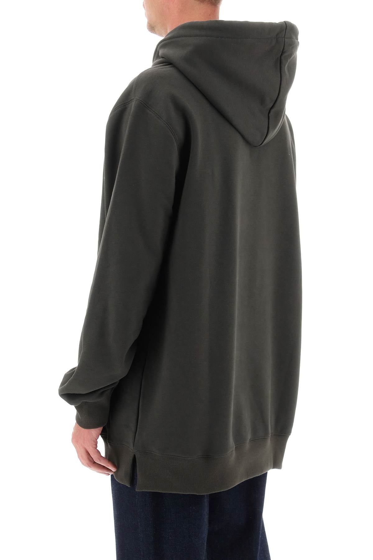 Lanvin hoodie with curb embroidery-2
