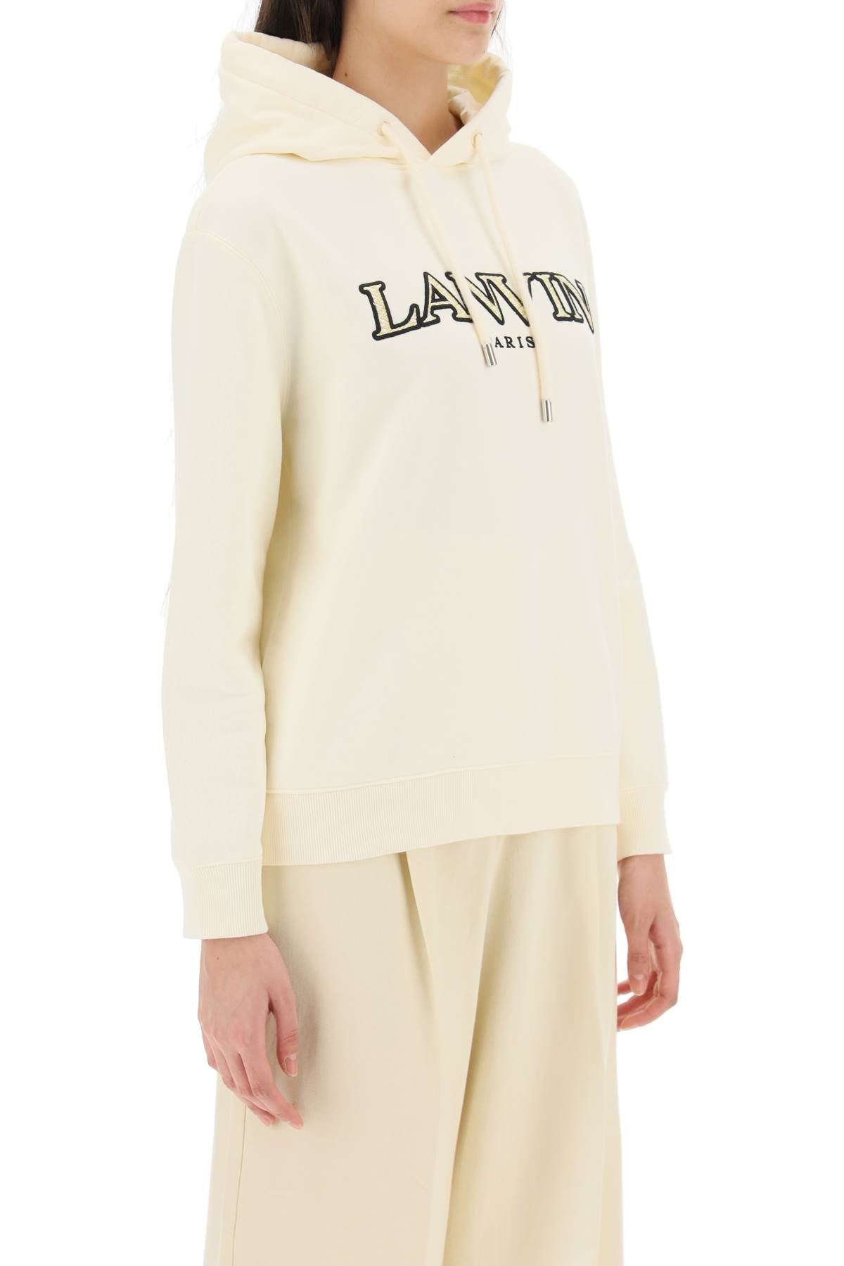 Lanvin curb logo hoodie-1