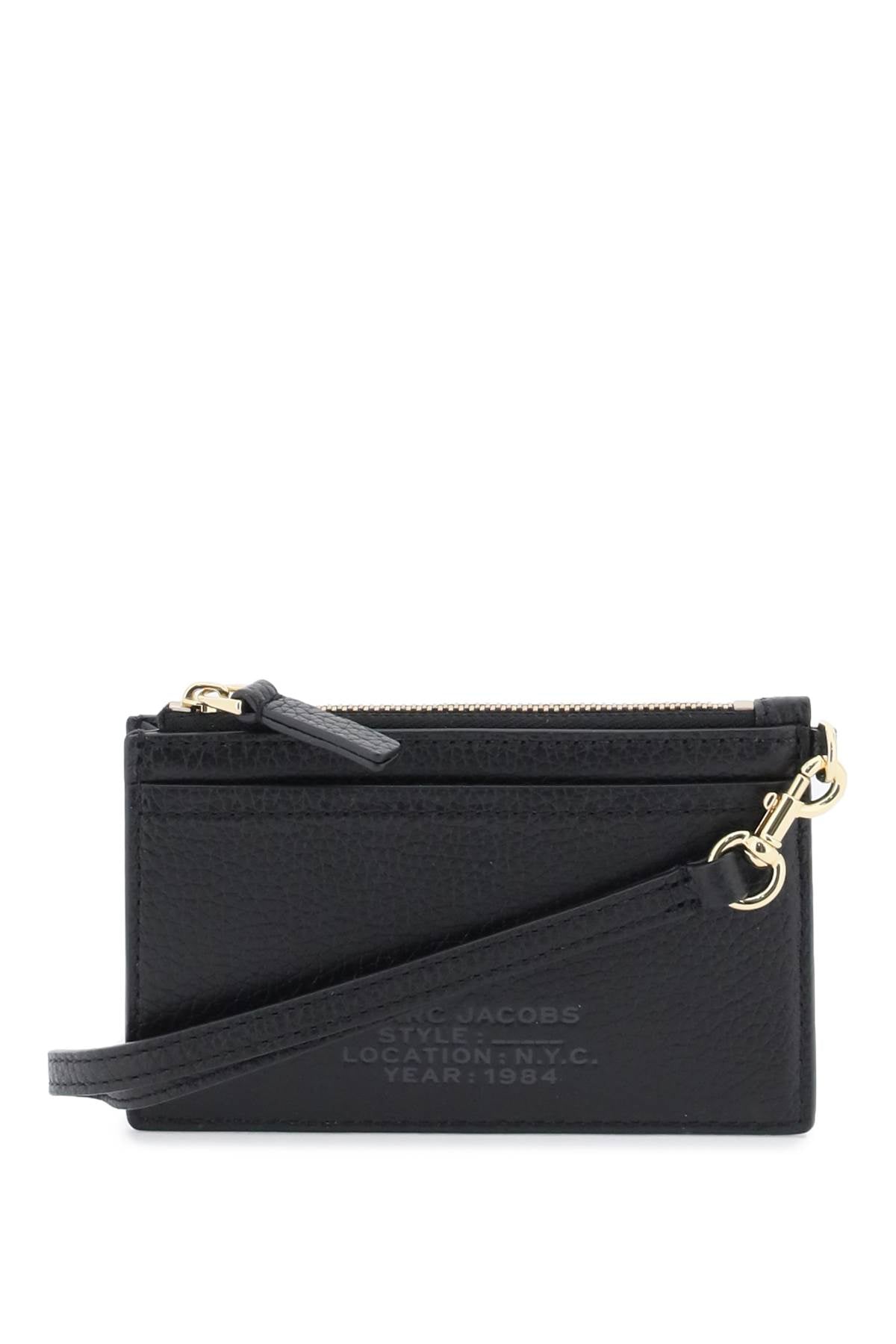 Marc jacobs the leather top zip wristlet-0