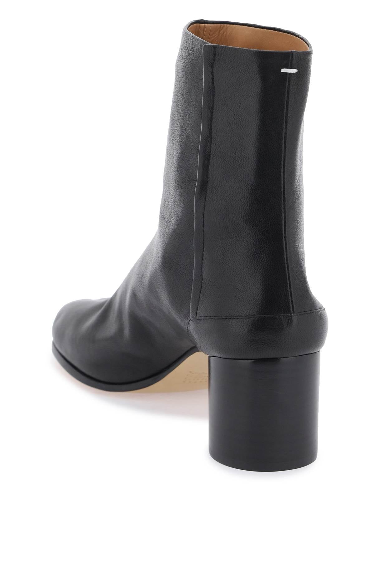 Maison margiela leather tabi ankle boots-2