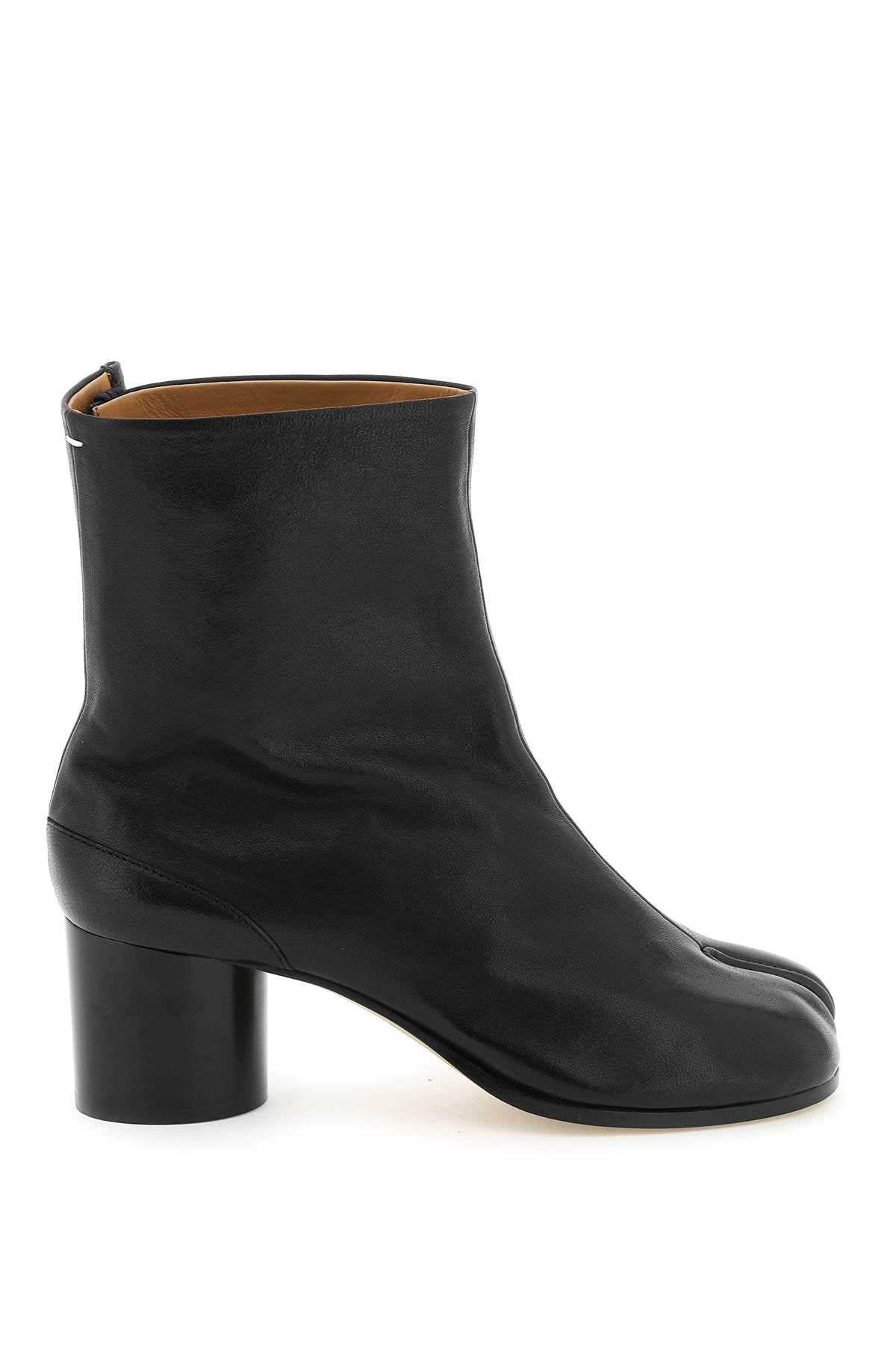 Maison margiela leather tabi ankle boots-0