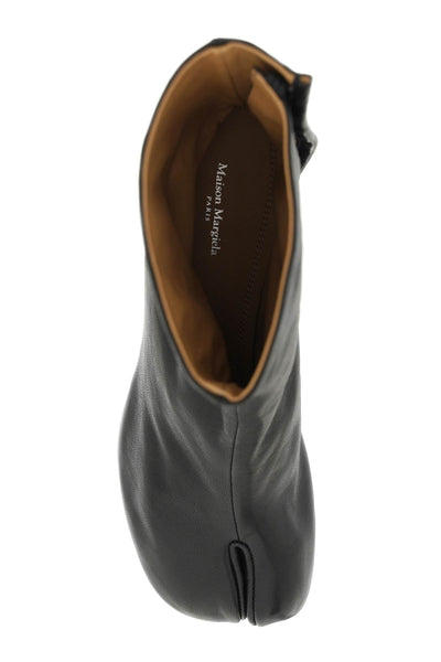 Maison margiela leather tabi ankle boots-1