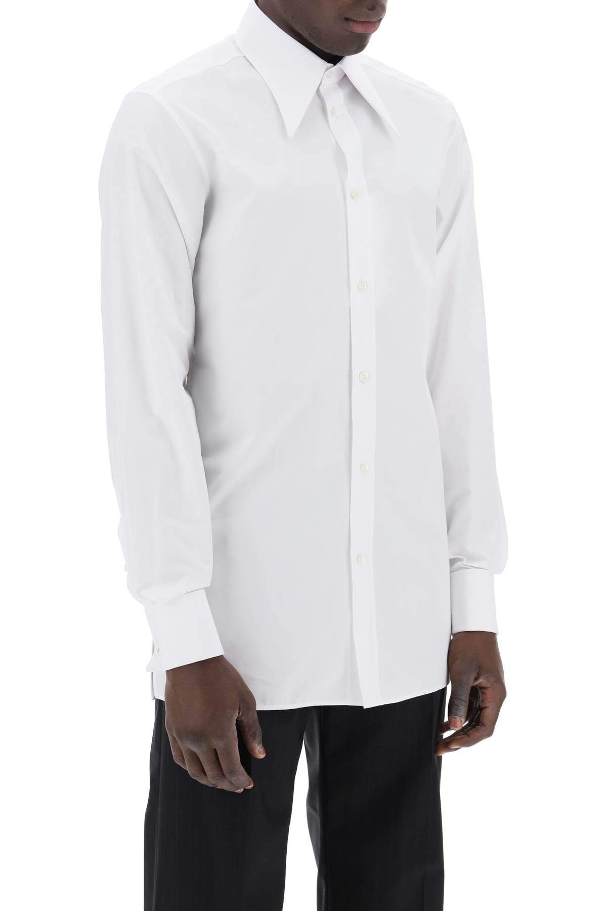 Maison margiela "shirt with pointed collar"-1