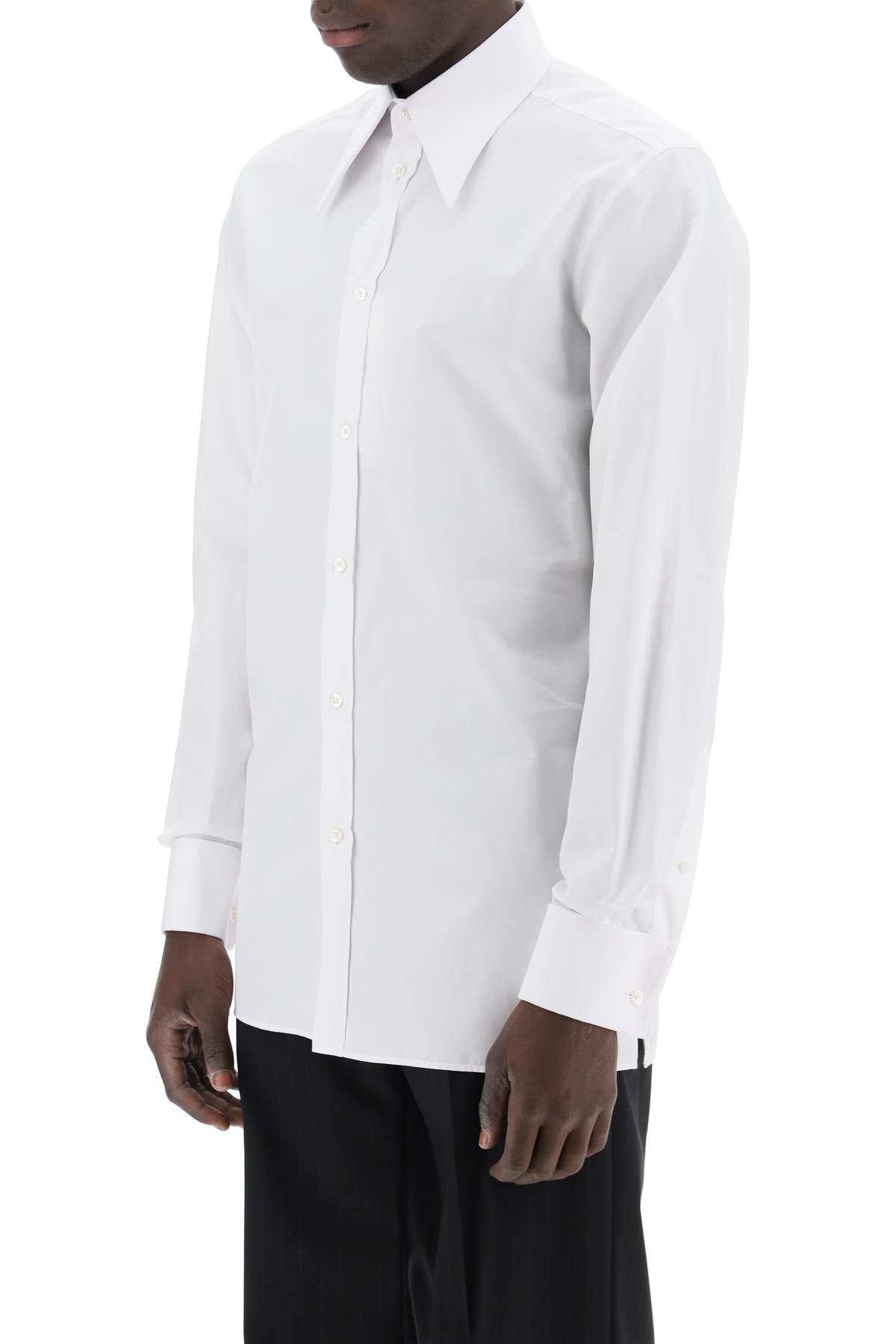 Maison margiela "shirt with pointed collar"-3