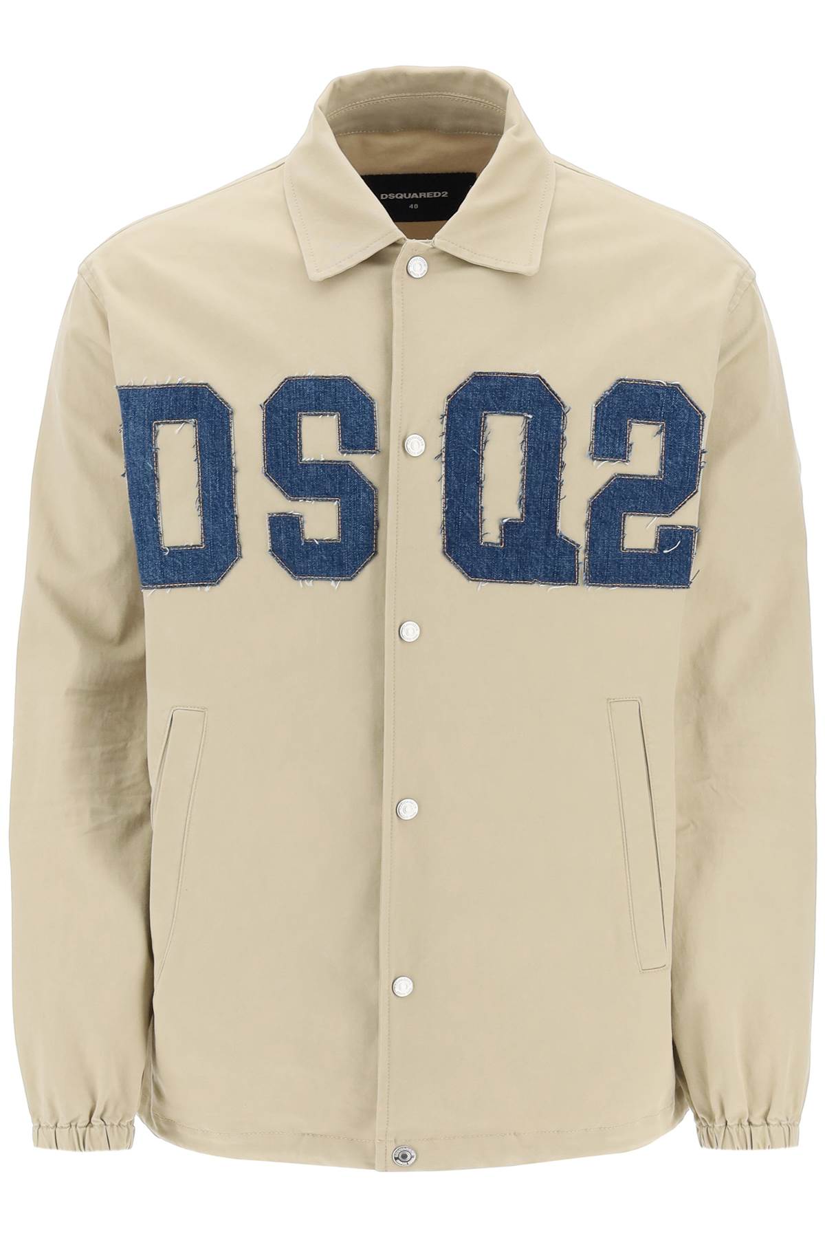 Dsquared2 cotton coach overshirt-0