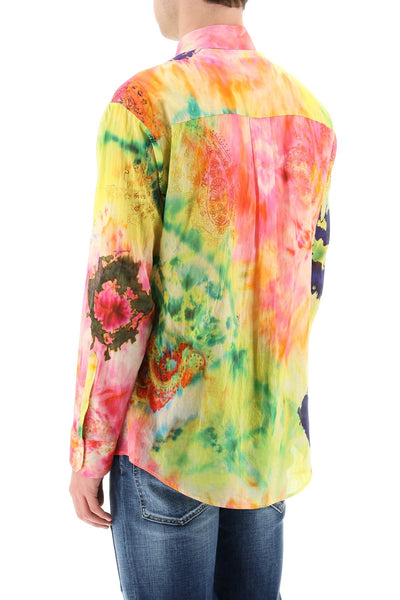 Dsquared2 multicolor print shirt-2